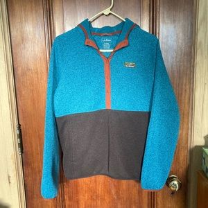 Ll Bean Blue Hoodie